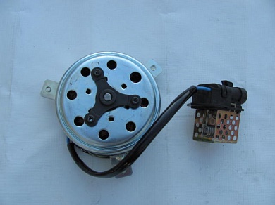 Вентилятор охлаждения радиатора с резистором Опель 